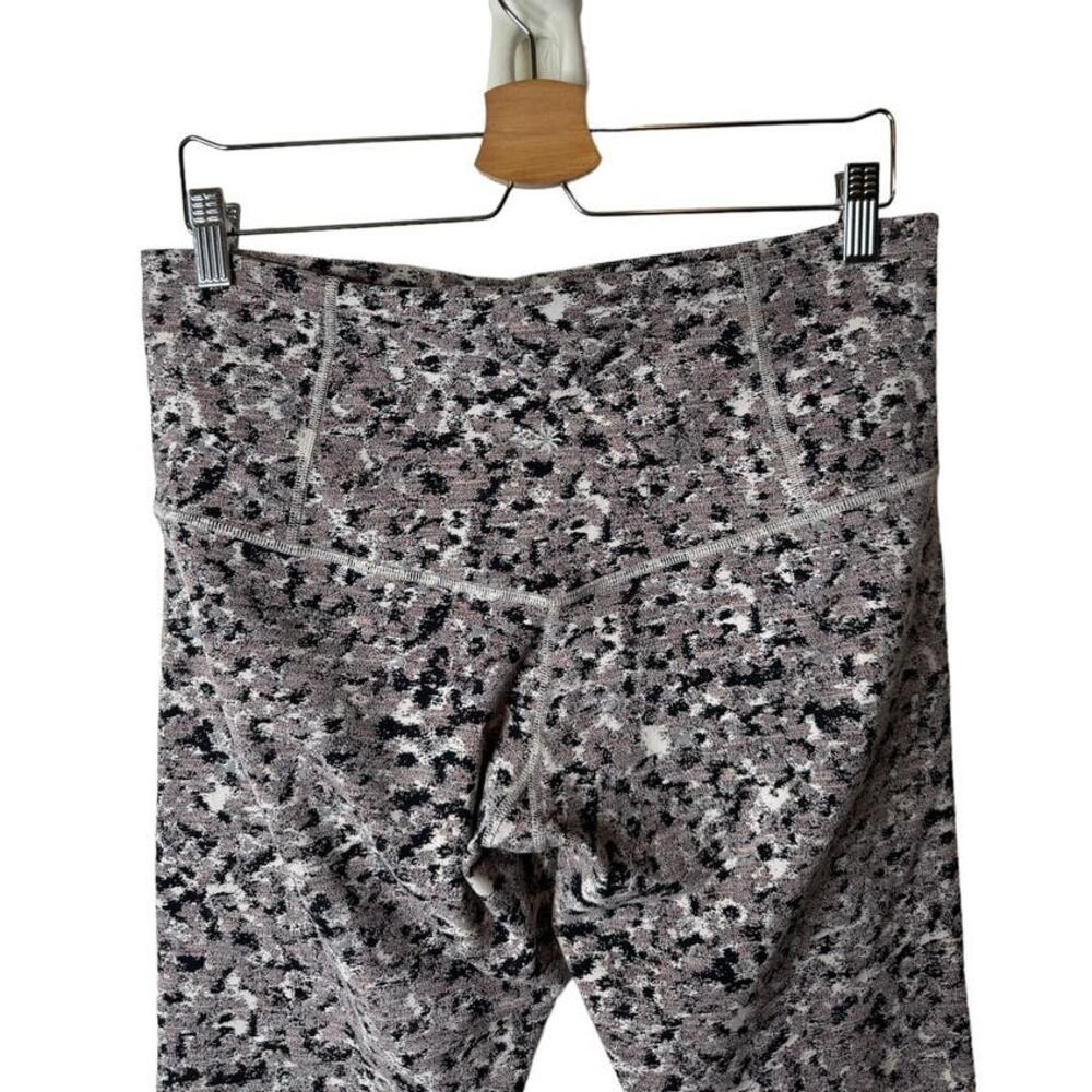 Athleta 1X Elation Textured 7/8 Tight Meadow Decadent Chocolate Crop Legging - Picture 6 of 8